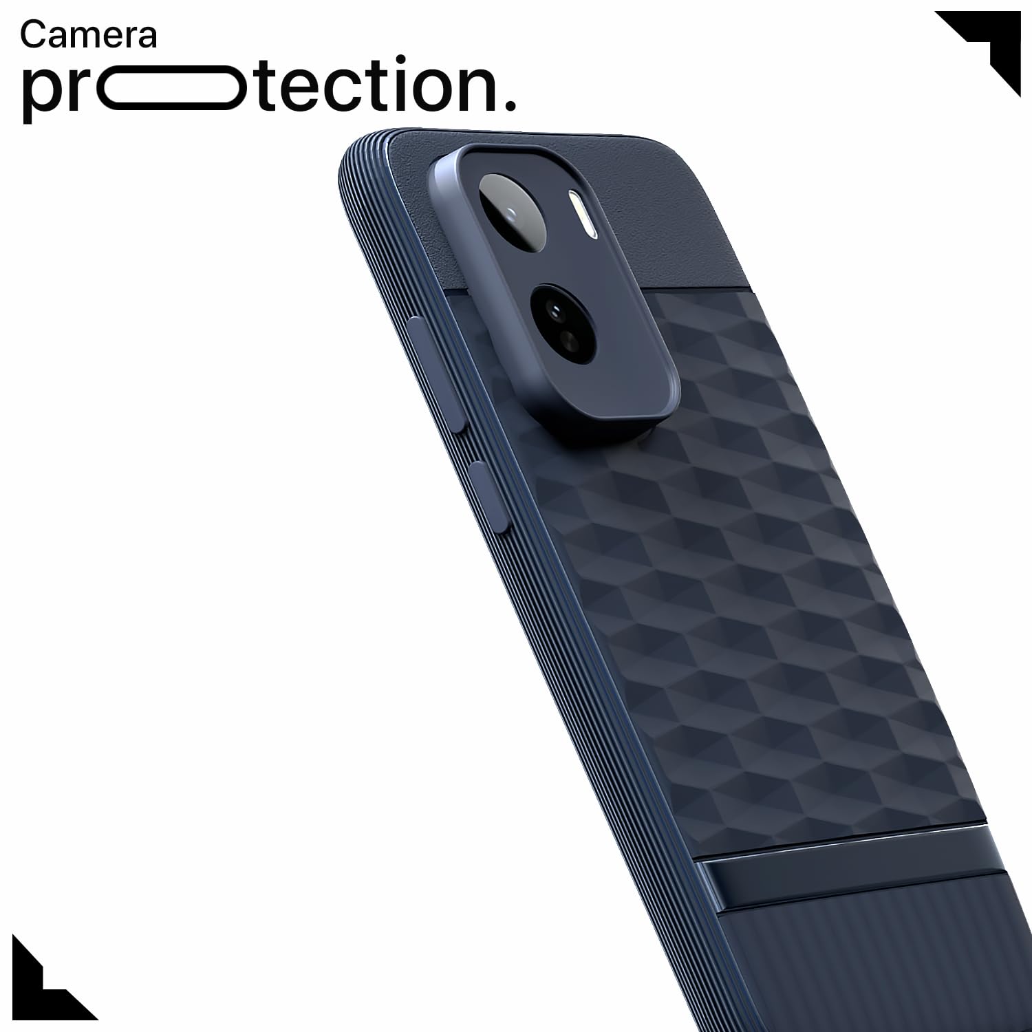 Pikkme blue Silicone mobile back cover for Vivo T5 Pro 5G – photo 5