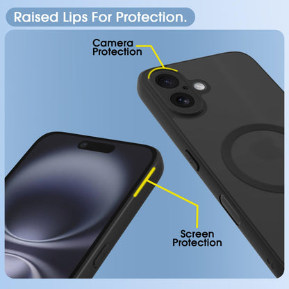 Black smoke mag-safe MagSafe mobile cover for iPhone 17 – Pikkme – photo 4