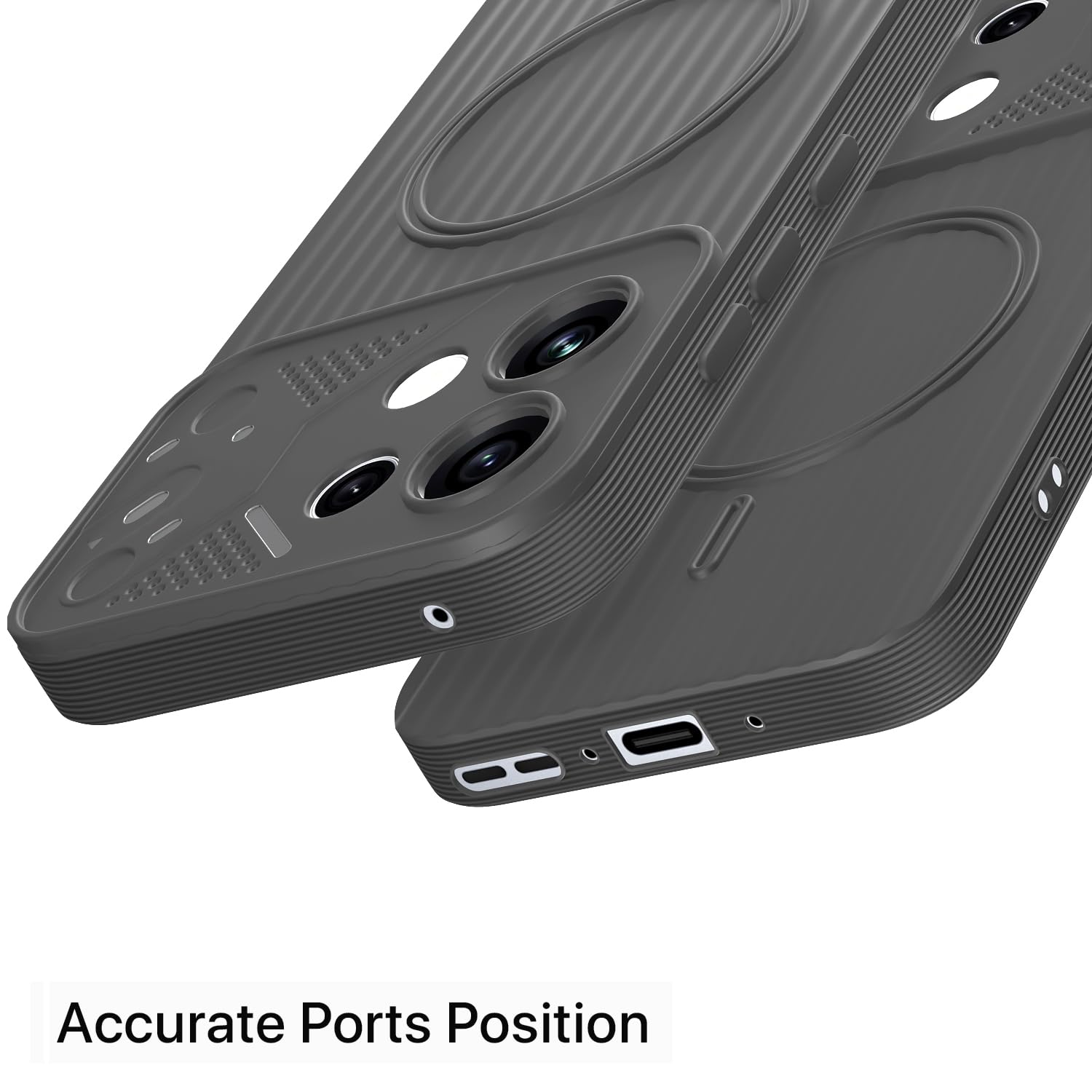 Grey phone cover for Oppo Reno 16c 5G – Pikkme – photo 4