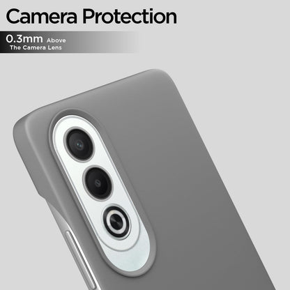 Pikkme  Oppo K12x 5G SideCut Back Cover (Grey)