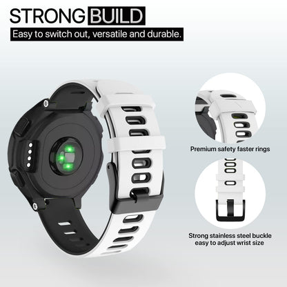 Pikkme Modern Sports Strap (White & Black) – photo 3