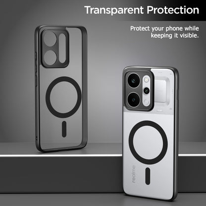 Realme P4 Power 5G mobile back cover in black mag-safe by Pikkme – photo 3
