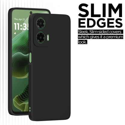 Pikkme Moto G35 5G Matte black mobile cover – photo 6