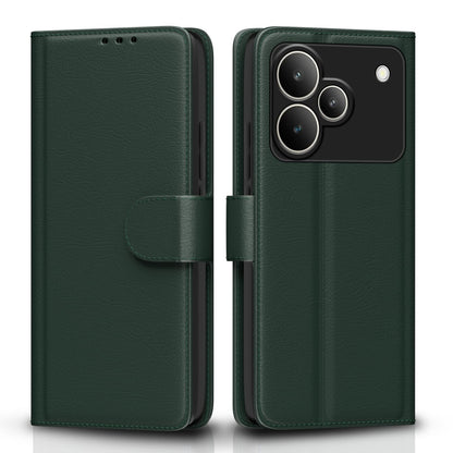 Pikkme Realme P4 5G Wallet green flip case