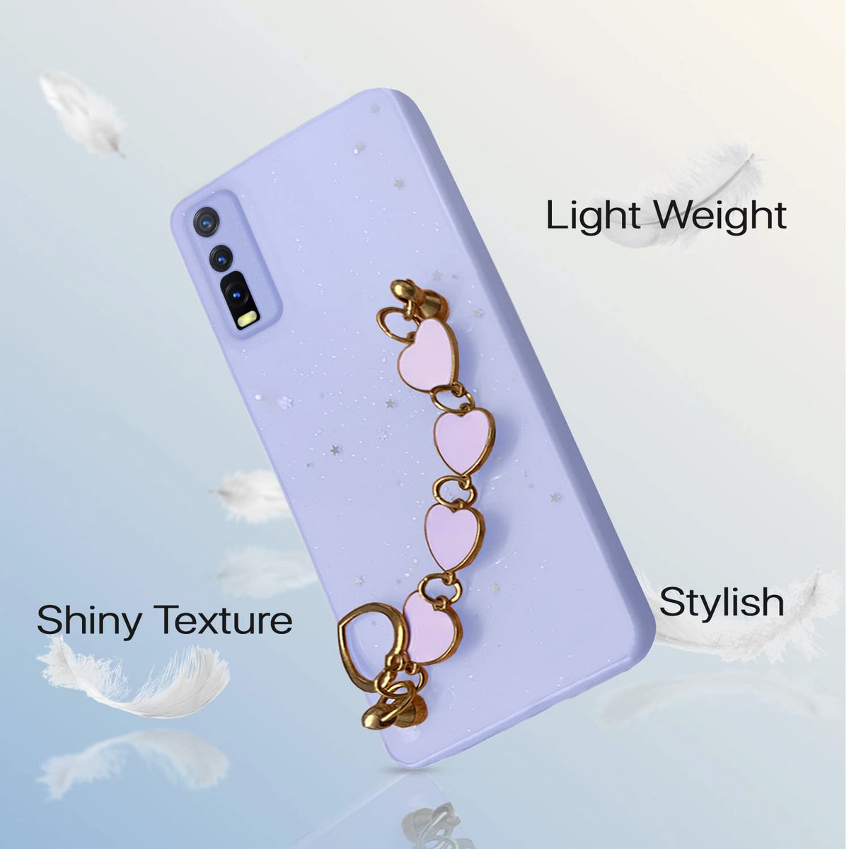 Vivo Y12s/Y20/Y20i/Y20G Chain mobile cover in purple by Pikkme – photo 6