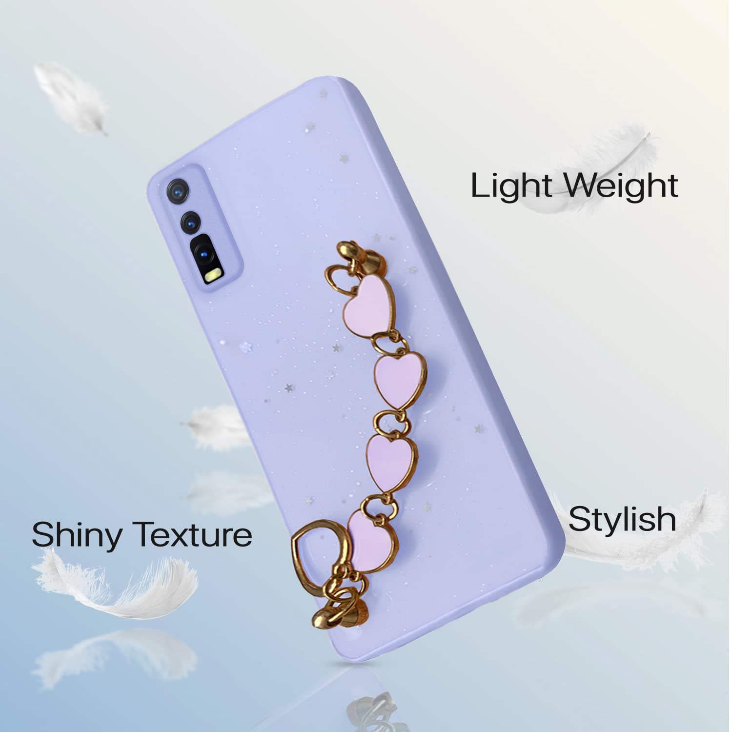 Vivo Y12s/Y20/Y20i/Y20G Chain mobile cover in purple by Pikkme – photo 6