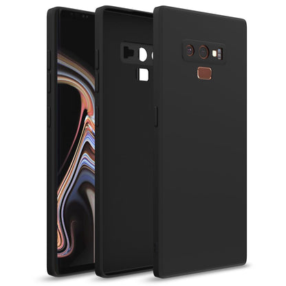 Pikkme Samsung Note 9 Liquid Silicone black mobile cover
