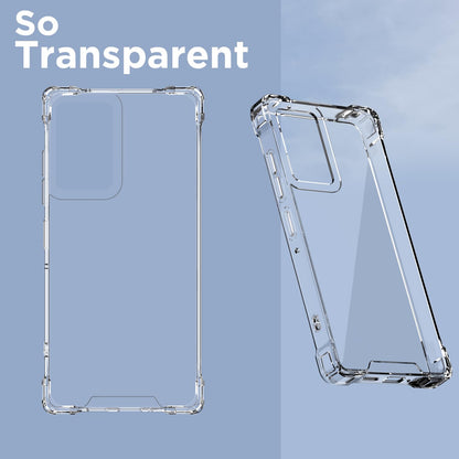 Pikkme Motorola Moto Edge 50 Fusion 5G PC + TPU Crystal Clear Back Cover (Transparent)