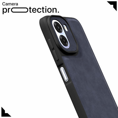 Oppo K14x 5G/A6x/A6s 5G Leather mobile cover in blue by Pikkme – photo 5