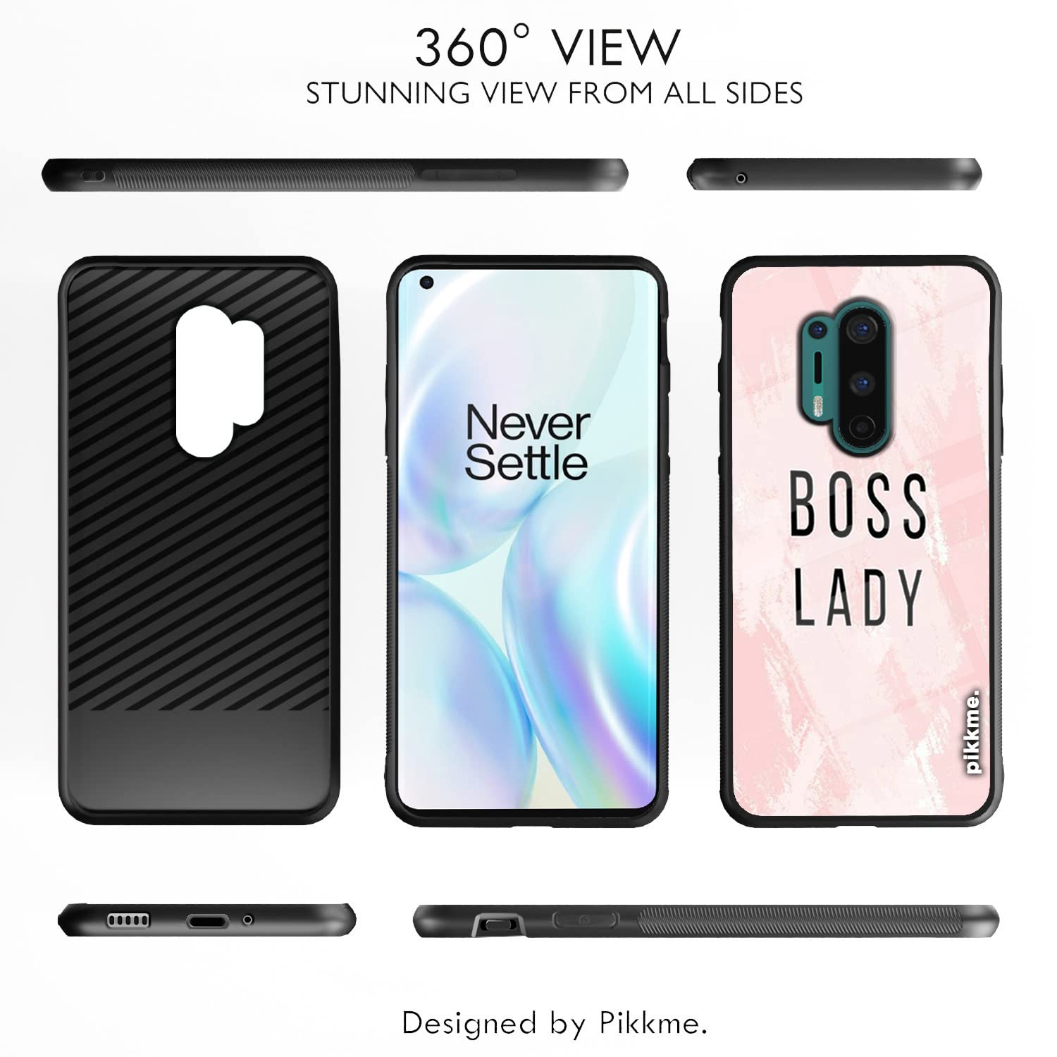Pikkme Hybrid mobile cover for OnePlus 8 Pro – photo 2