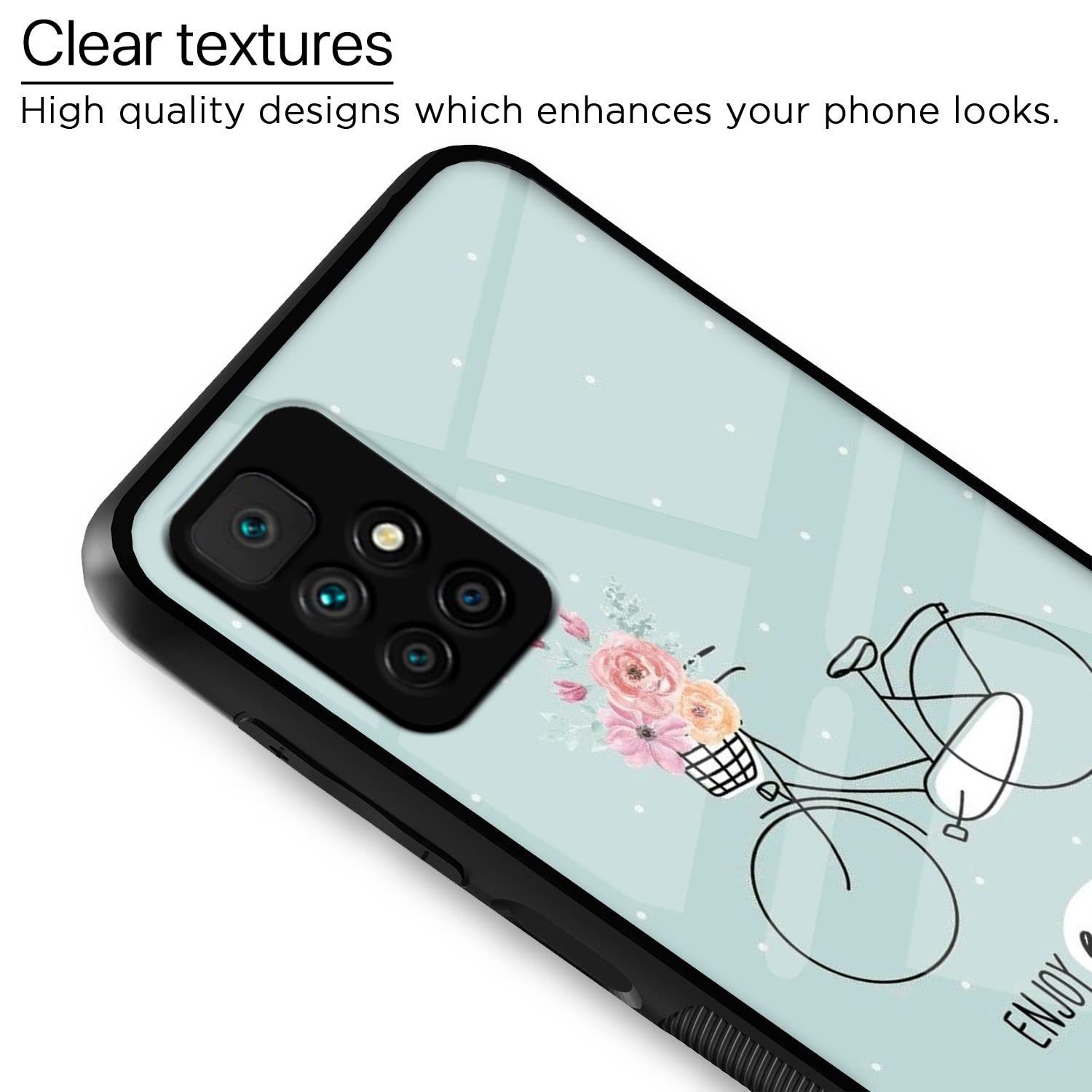 Pikkme Redmi 10 Prime Hybrid mobile back cover – photo 4