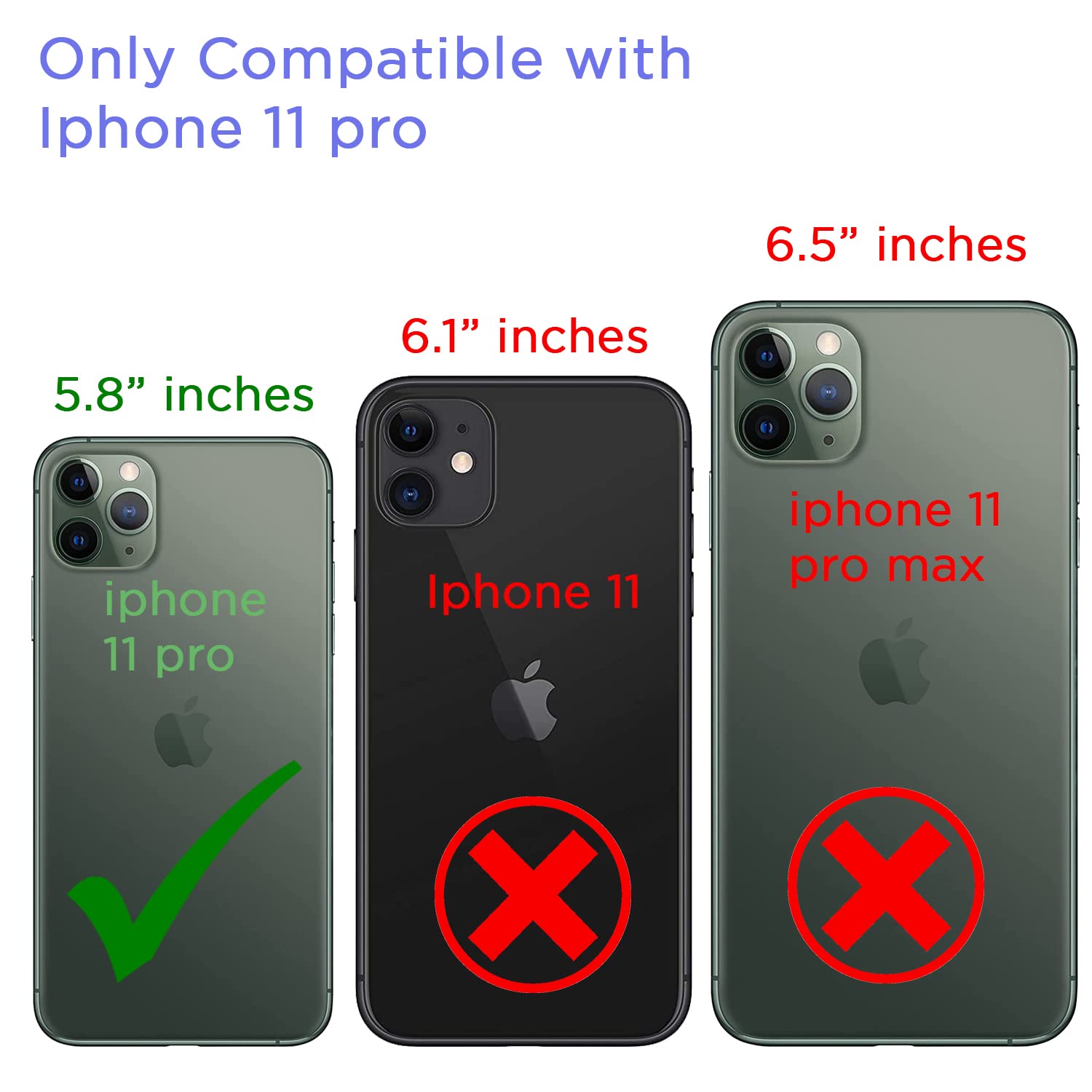 Pikkme iPhone 11 Pro Leather black mobile cover – photo 2