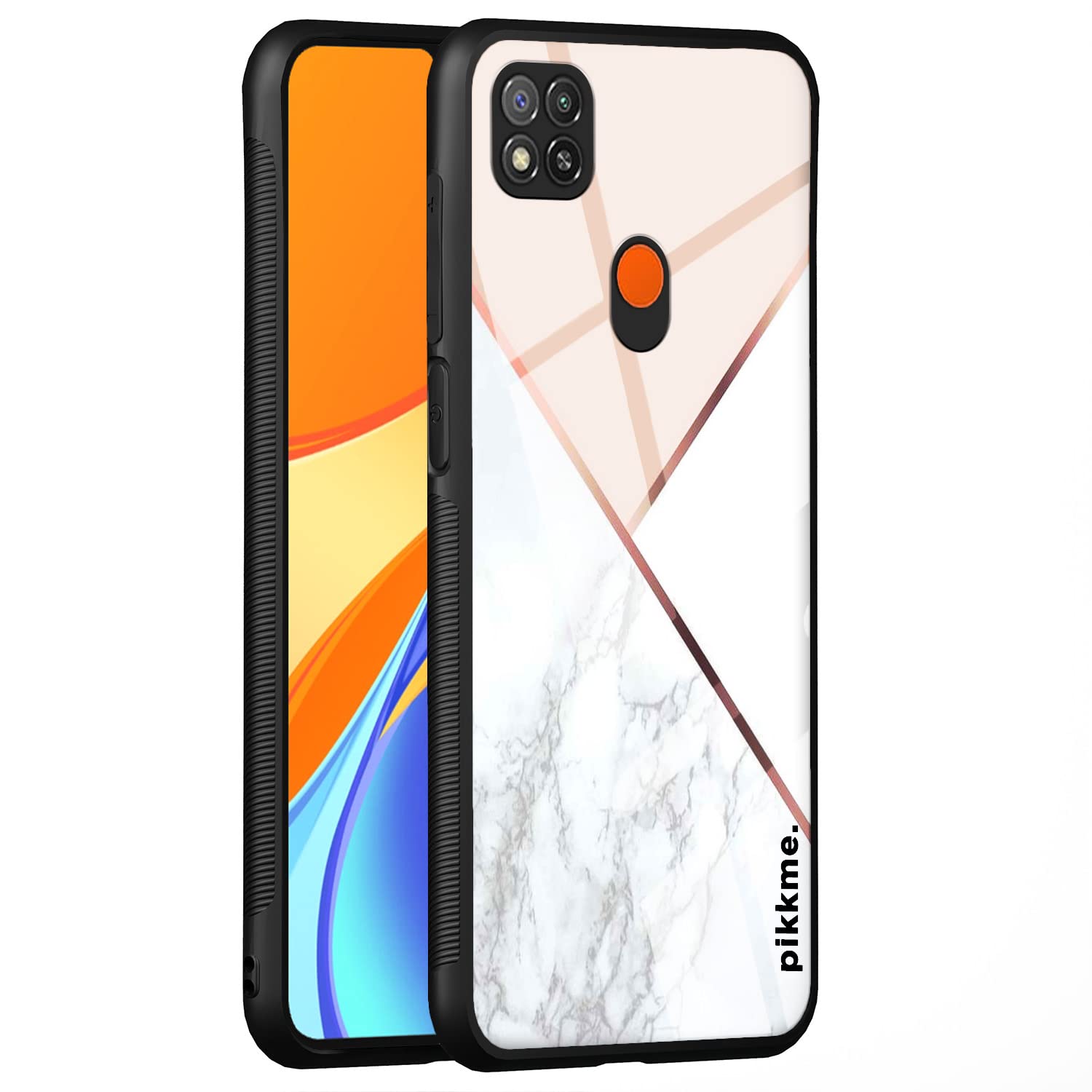 Pikkme Hybrid mobile cover for Redmi 10A/9, Poco C31