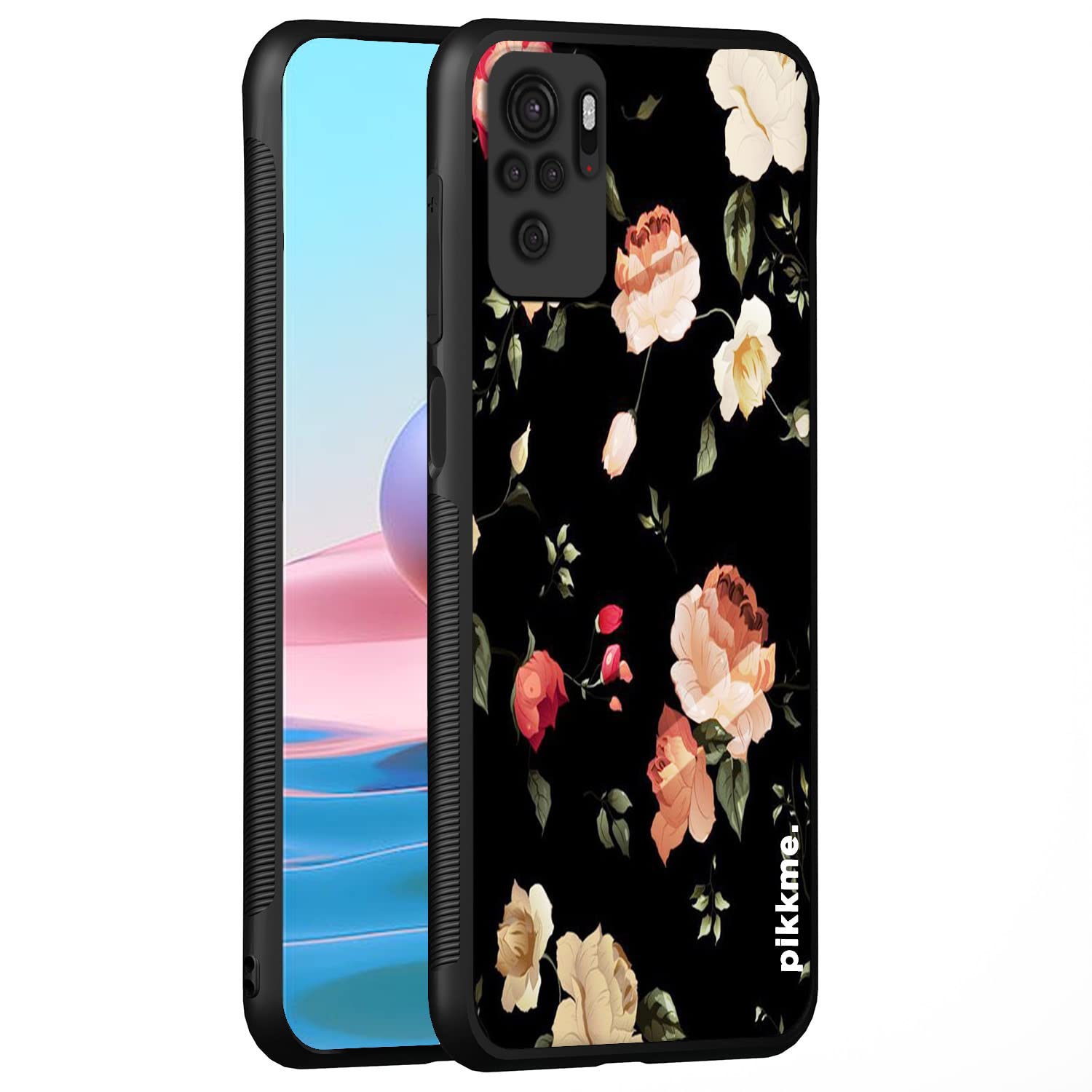 Pikkme Flower back cover for Redmi Note 10/Note 10s