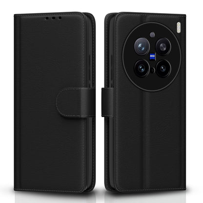 Black Wallet flip case for Vivo X200 Pro 5G – Pikkme