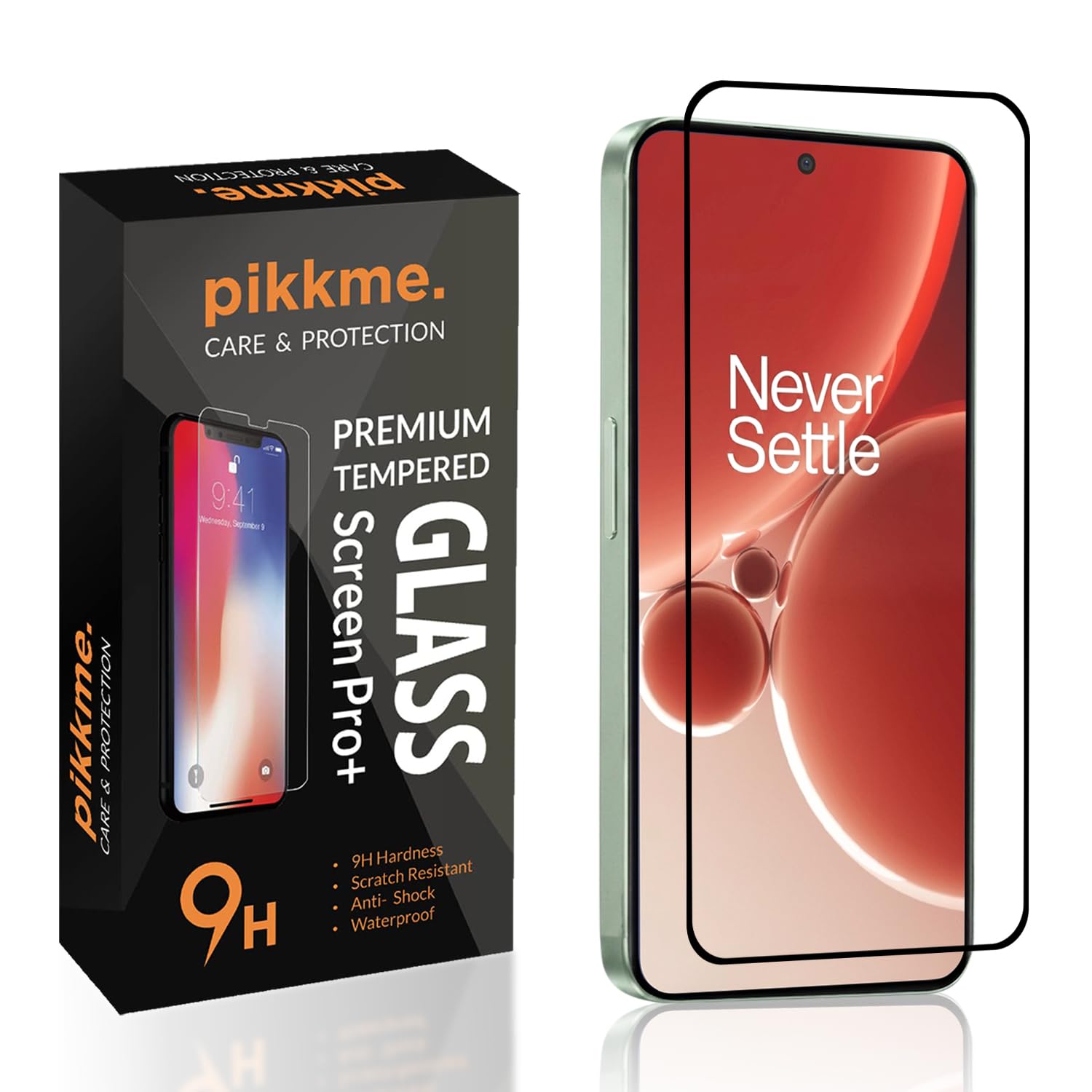 Pikkme OnePlus Nord 3/Nord 4/Nord CE 4/CE 4 Lite 5G tempered glass