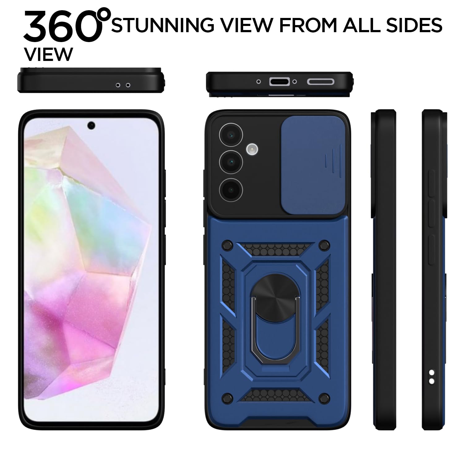 Pikkme blue back cover for Samsung A56 5G – photo 5