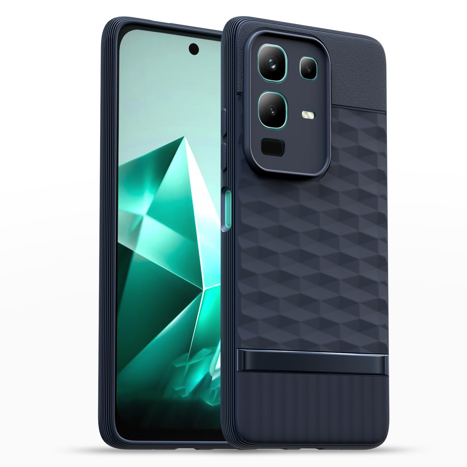 Pikkme Infinix Note 50x 5G Gencase Back cover  - Blue