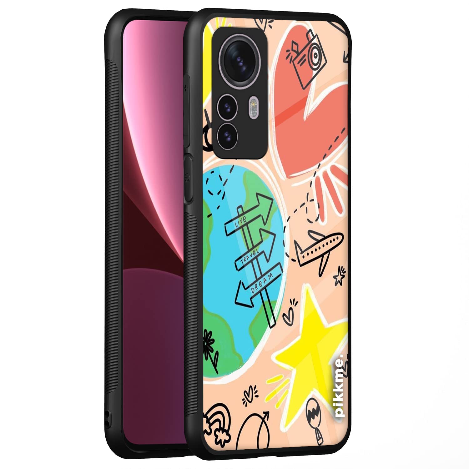 Mi 12 Pro 5G Hybrid phone cover by Pikkme
