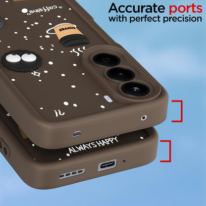 Pikkme OnePlus Nord CE 6 Lite 5G Bear Coffee brown back cover – photo 4