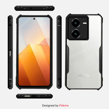 Pikkme iQOO Z8 5G black mobile back cover – photo 3