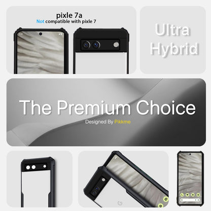 Pikkme Pixel 7A Eagle Back Cover (Black)