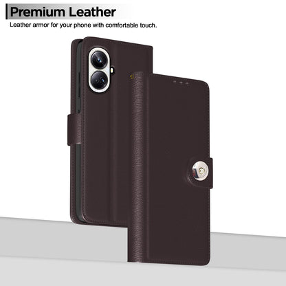Pikkme coffee Button mobile flip cover for Realme 10 Pro Plus 5G – photo 2
