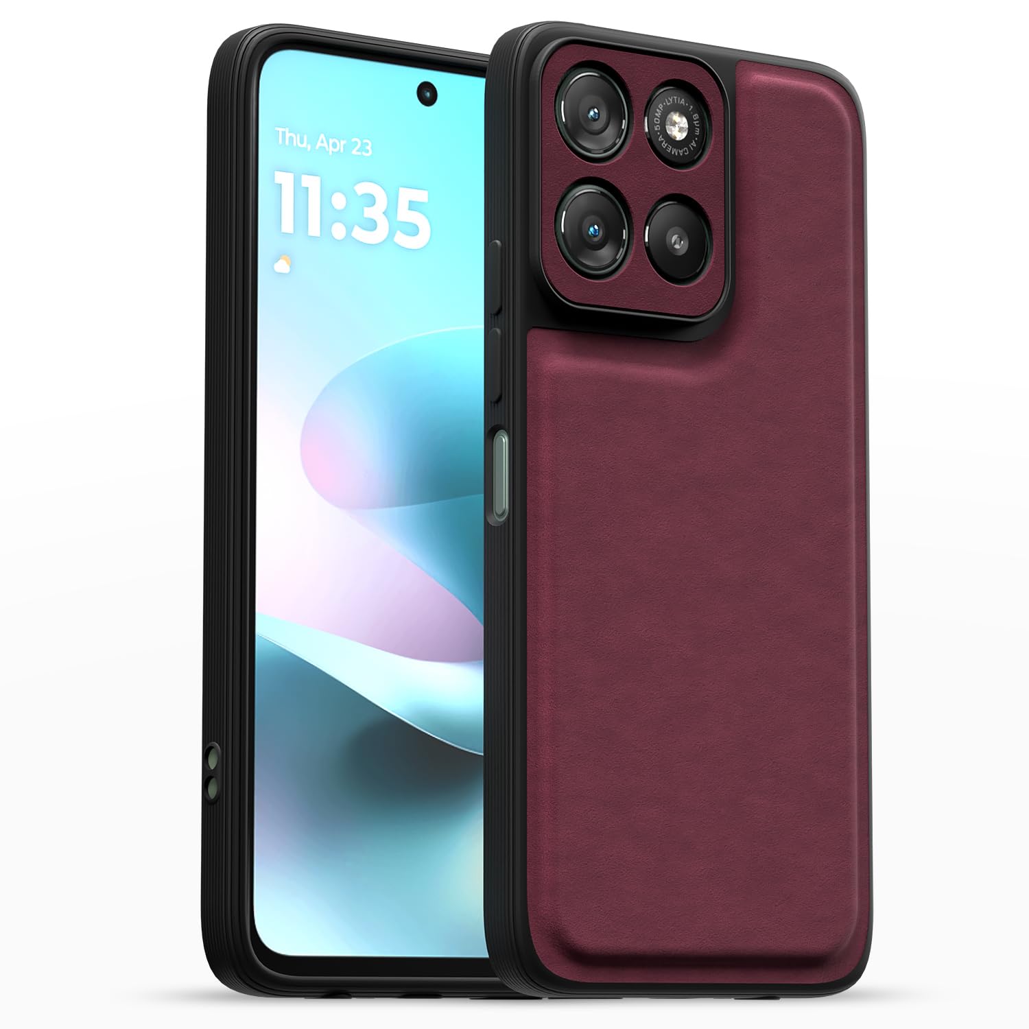 Pikkme Moto G67 Power/G57 Power 5G purple mobile back cover