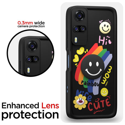 Vivo Y31/Y51 mobile cover in black by Pikkme – photo 5