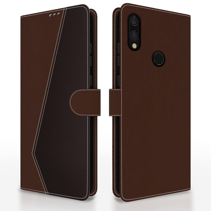 Pikkme Redmi Note 7/Note 7 Pro/Note 7s Magnetic brown & coffee flip case