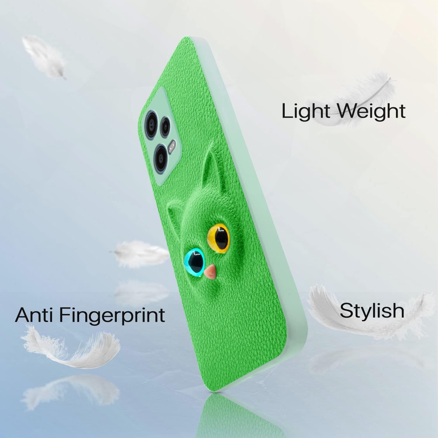 Green Cat back cover for Redmi Note 12 Pro 5G – Pikkme – photo 5