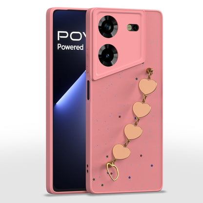 Pink mobile cover for Tecno Pova 5/Pova 5 Pro 5G – Pikkme