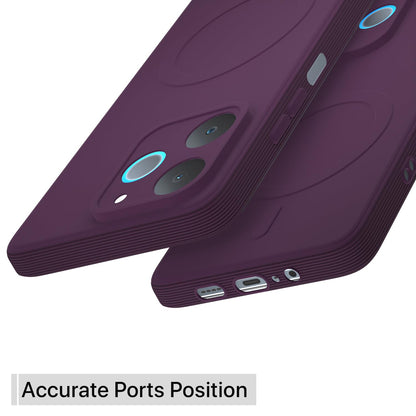 Pikkme purple MagSafe back cover for Realme P4 Lite 4G – photo 4