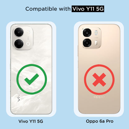 Vivo Y11/T5 Lite 5G MagSafe mobile cover in transparent mag-safe by Pikkme – photo 4