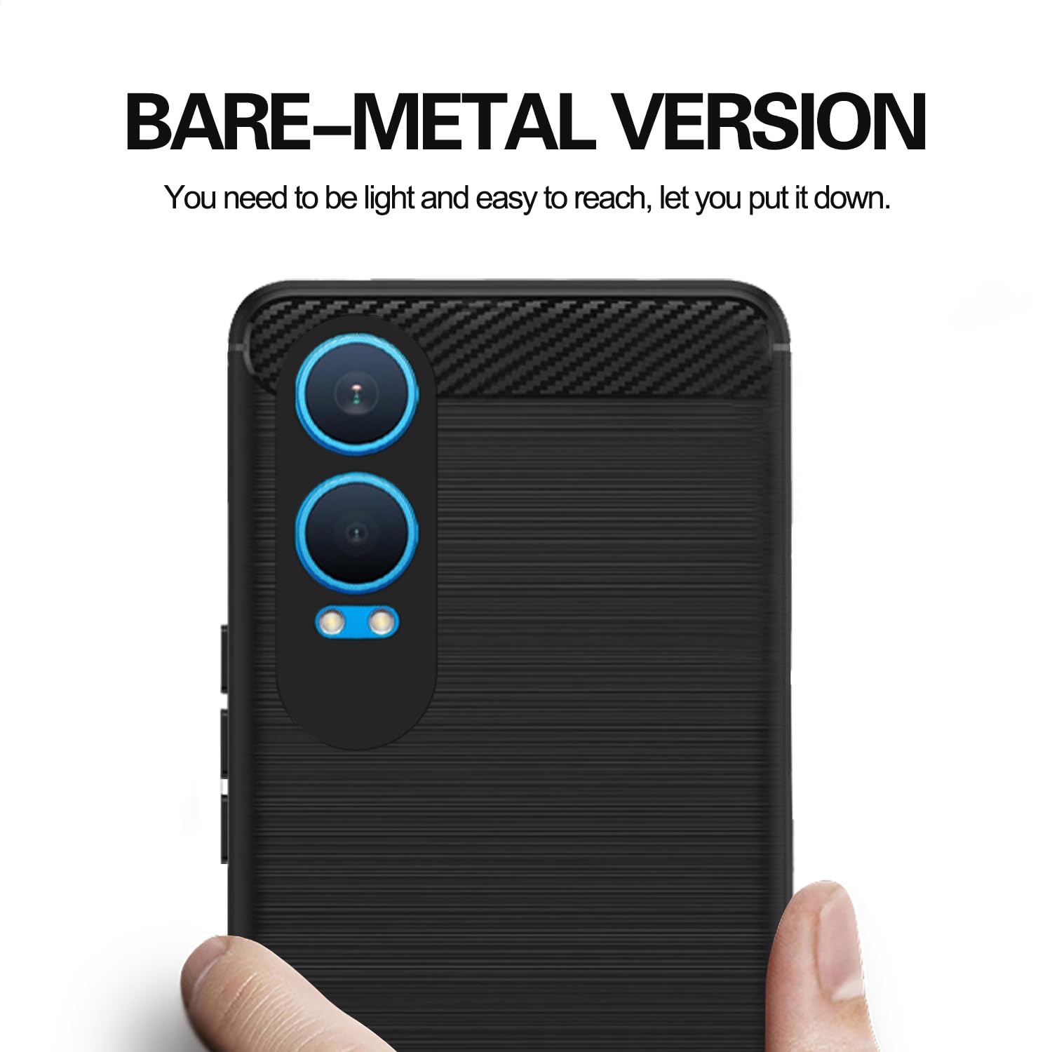 Pikkme black Hybrid mobile cover for OnePlus Nord CE 4 Lite 5G – photo 5