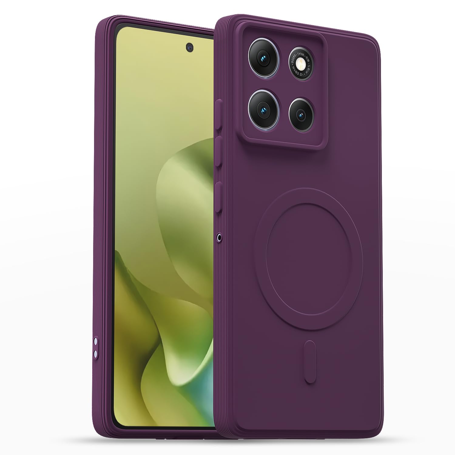 Moto G86 Power 5G mobile cover in purple by Pikkme