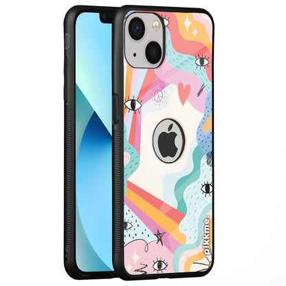Pikkme Hybrid mobile back cover for iPhone 14