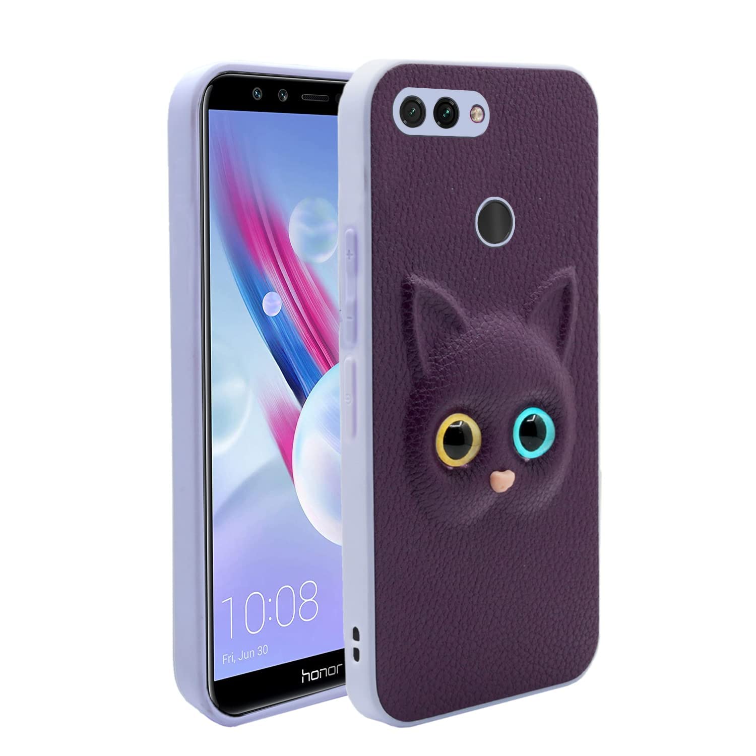 Pikkme Honor 9 Lite purple phone cover