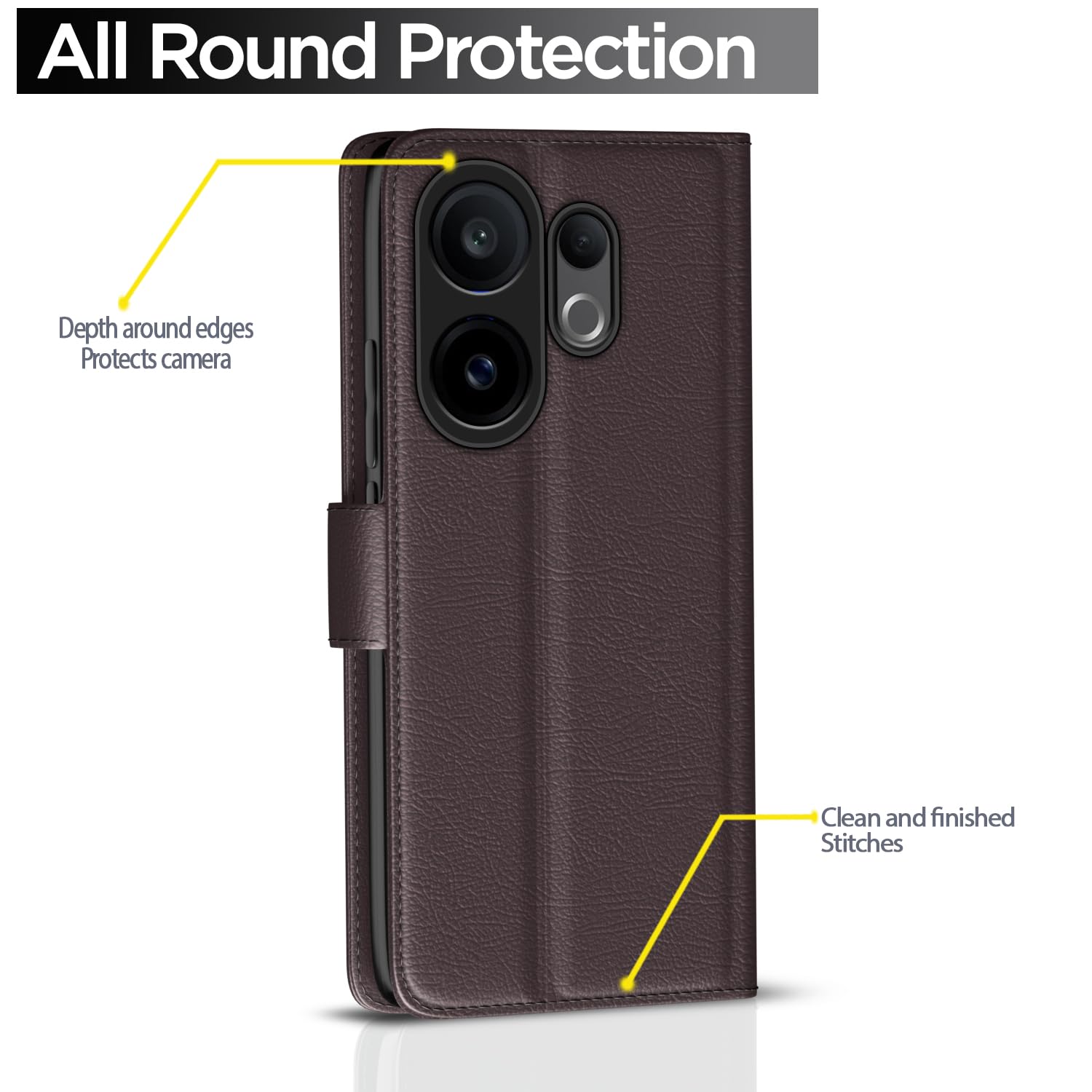 Pikkme coffee mobile flip cover for Vivo X200 FE 5G – photo 4