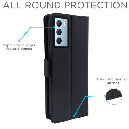 iQOO 9 SE 5G flip case in black by Pikkme – photo 4