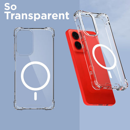 Pikkme transparent mag-safe mobile back cover for Moto G35 5G – photo 2
