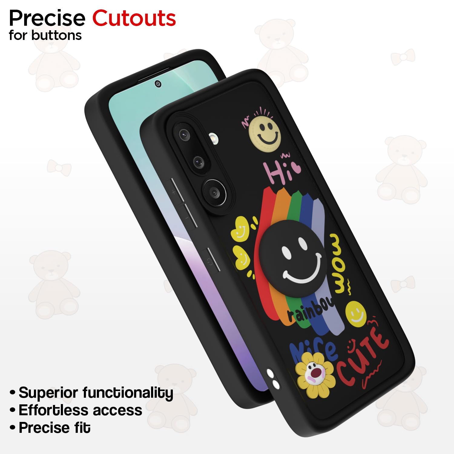 Samsung M56 5G phone cover in black by Pikkme – photo 6