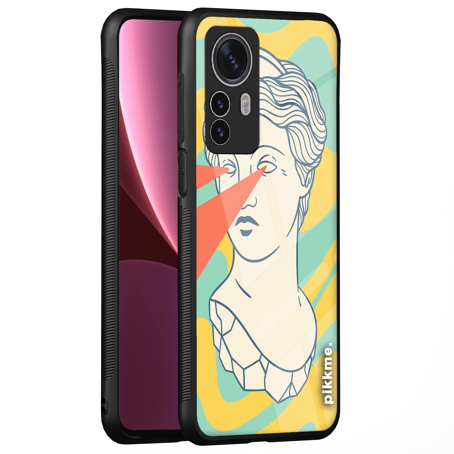 MI 12 Pro 5G mobile cover by Pikkme