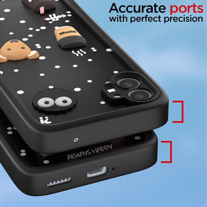 Nothing Phone 1 Silicone mobile cover in black by Pikkme – photo 4