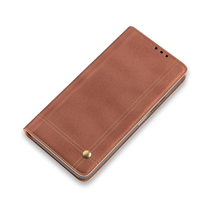 Pikkme Samsung Galaxy A16 5G Premium Magnet Flip Cover (Brown)
