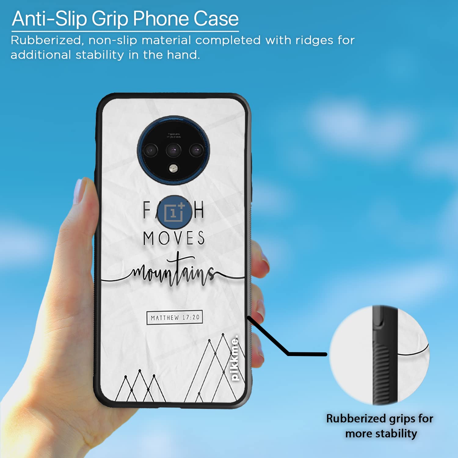 OnePlus 7T Hybrid mobile cover by Pikkme – photo 5