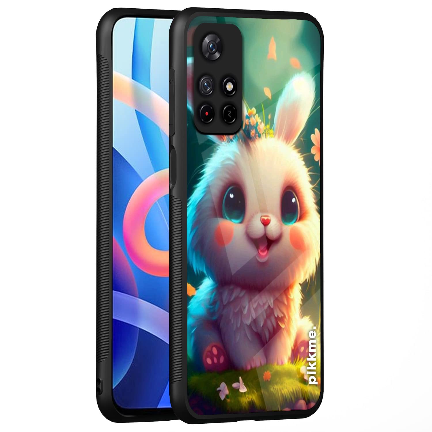 Pikkme Hybrid mobile cover for Redmi Note 11T/Poco M4 Pro 5G