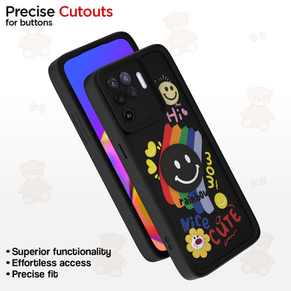Oppo F19 Pro back cover in black by Pikkme – photo 6