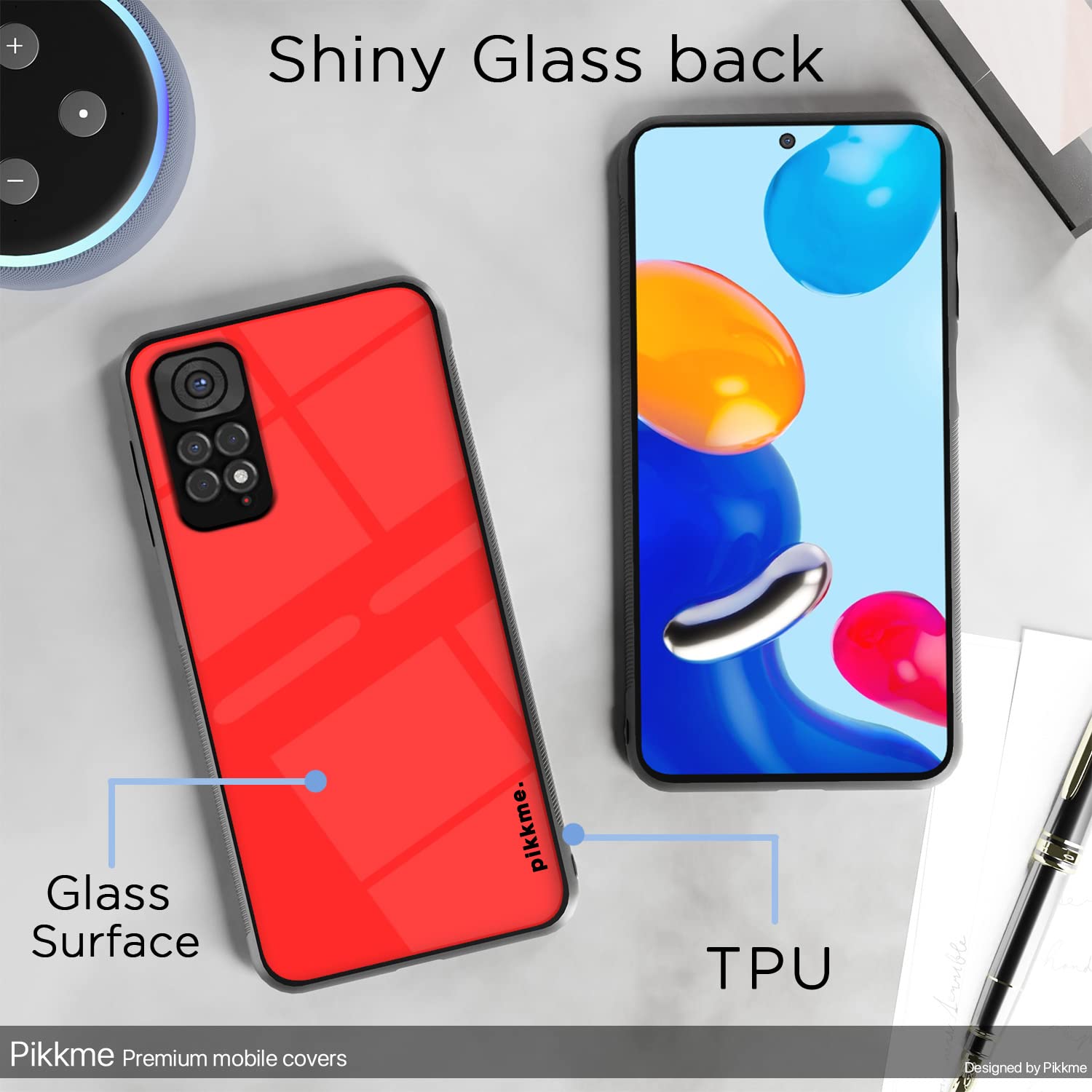 Redmi Note 11/Note 11s Hybrid phone cover by Pikkme – photo 3