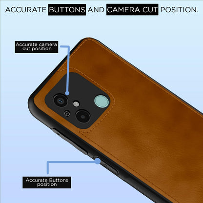 Pikkme brown back cover for Redmi 12C/Poco C55 – photo 6
